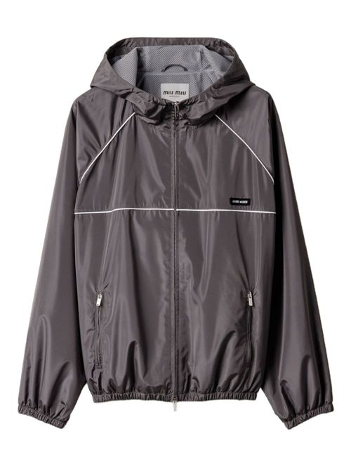 Zip Bomber Jacket MIU MIU | ML1234163NF0024